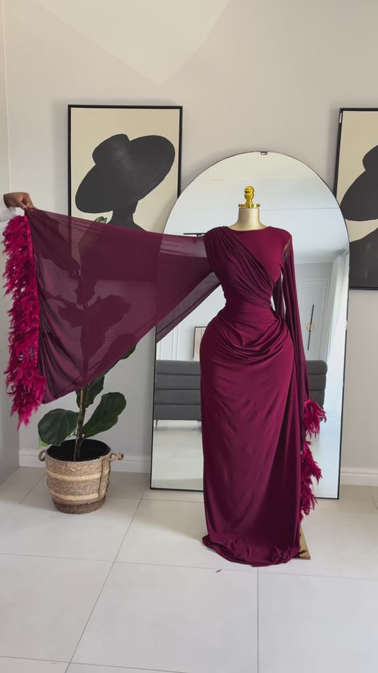 Feather Luxe Dress
