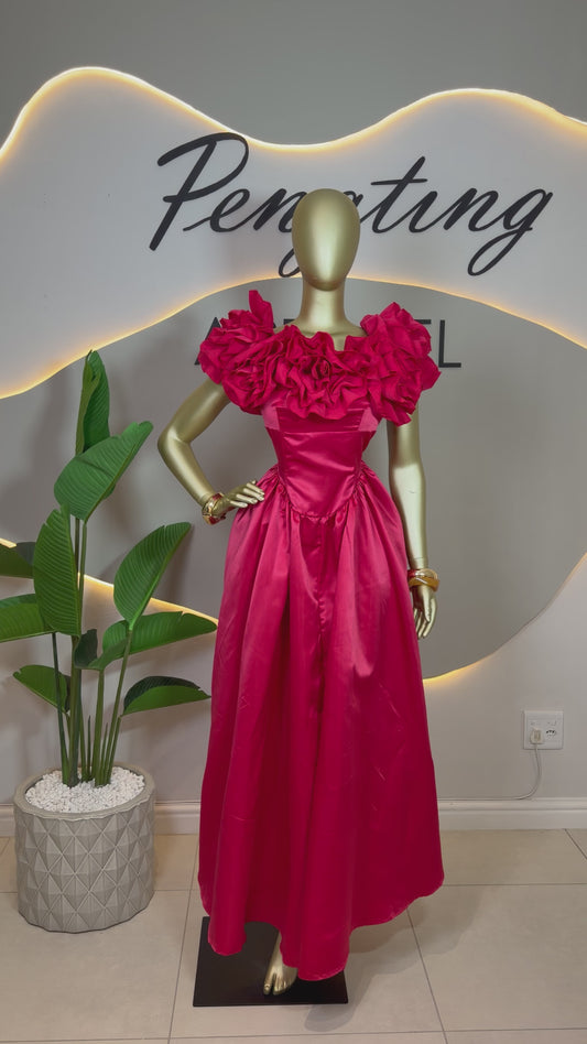 Amaya Red Dress