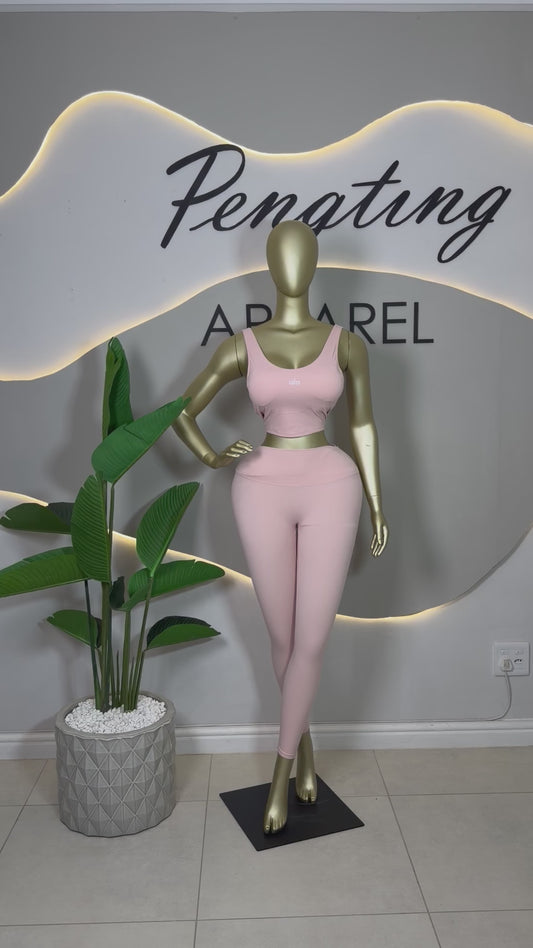 Alo Goddess Set Pink
