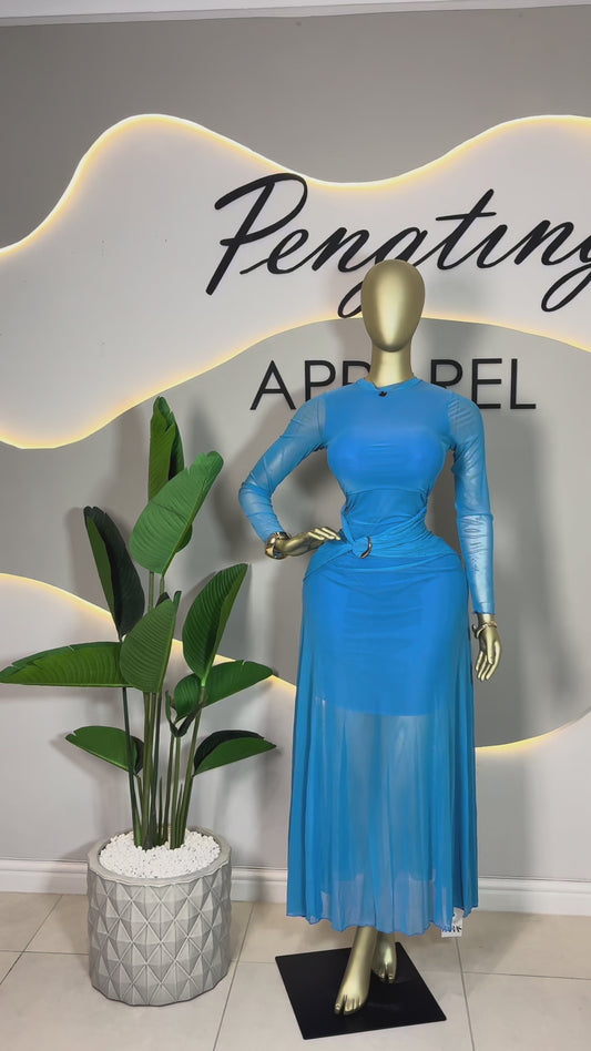 Luxe Blue Gown