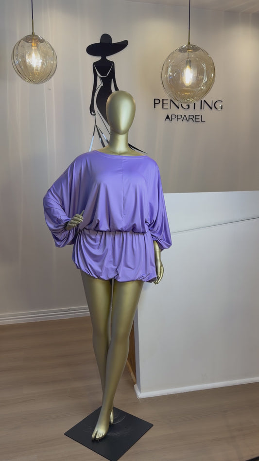 Cape Mini Dress